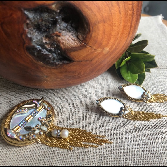 Vtg Marena Handmade W. German Demi Parure - Picture 3 of 16